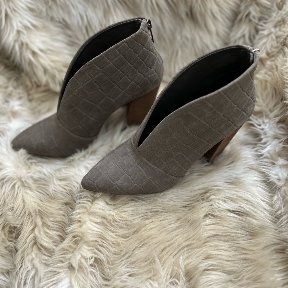 Vince Camuto suede bootie